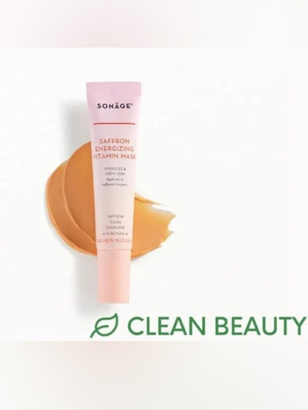 SONÄGE SKINCARE Saffron Energizing Vitamin Mask